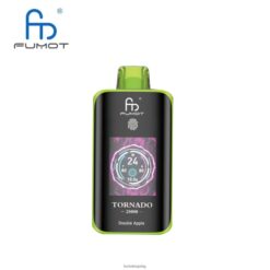 FUMOT Вкусы 4LHZ05 двойна ябълка | Fumot Tornado 25000 вейпове за еднократна употреба