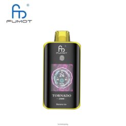 FUMOT Vape BG 4LHZ01 бананов лед | Fumot Tornado 25000 вейпове за еднократна употреба