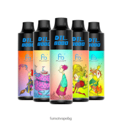 Fumot DTL 8000 писалка за вейп за еднократна употреба - 16 ml (1 брой) 264804413 - изключителен FUMOT Puff