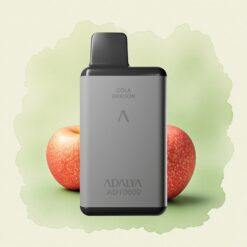 Adalya AD 10000 Puffs Двете ябълки: алуминиева тръба, 650 mAh, никотин 2%