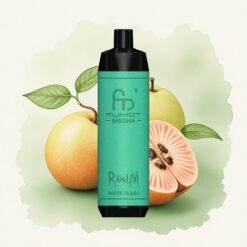 RandM Fumot Shisha 10000 Puffs Бял Лъч с 18мл течност и 850 mAh батерия