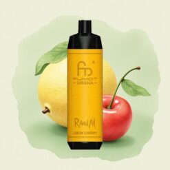 RandM Fumot Shisha 10000 Puffs Лимонова Череша с 18мл e-течност и 0.5% никотин