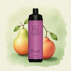 RandM Fumot Shisha 10000 Puffs Любов 66 с LED индикатор и 0.5% никотин