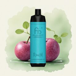 RandM Fumot Shisha 10000 Puffs Касисова Крем Без Никотин с LED Индикатор и 850 mAh