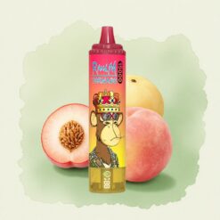 RandM Fumot Tornado 15000 Puffs Праскова Лед с 25ml течност и 850mAh батерия