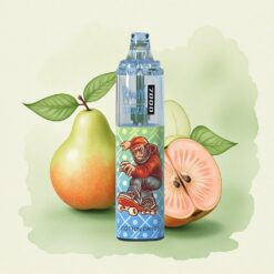 RandM Fumot Tornado 7000 Puffs Памучна захар Мрежова намотка 850 mAh Въздушно регулируем