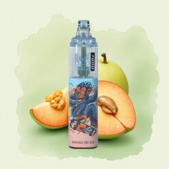 RandM Fumot Tornado 7000 Puffs Манго На Лед с 850 mAh и Mesh Coil