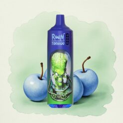 RandM Fumot Tornado 9000 Puffs Г-н Синьо 850 mAh 18 мл Мрежова намотка