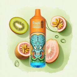 RandM Fumot Tornado 9000 Puffs Киви Пасъон Фрут Гуава 850 mAh 18 mL Mesh Coil