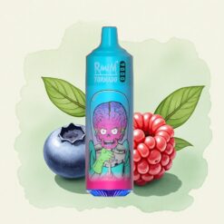 RandM Fumot Tornado 9000 Puffs Боровинка Малина 850 mAh 18 mL Mesh RGB