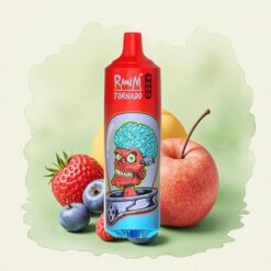 RandM Fumot Tornado 9000 Puffs Mixed Berries 850 mAh 18 mL Mesh Coil