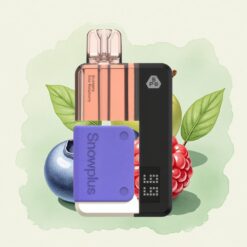 Snowplus Swift 15000 Puffs Pod Kit Боровинково кисело малиново 1000 mAh Dual Mesh 65 g
