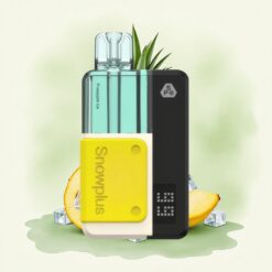 Snowplus Swift 15000 Puffs Pod Kit Ананас Лед 1000 mAh Двойна Мрежа