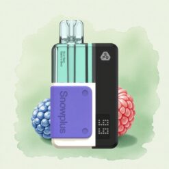 Snowplus Swift 15000 Puffs Pod Kit Синьо малинов гумен мече 2+10 мл 1000 mAh