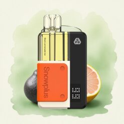 Snowplus Swift 5000 Puffs Черен Лимонаден Лед 2% никотин 1000 mAh