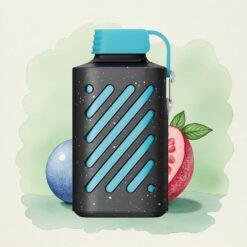 VOZOL GEAR 10000 Puffs Синьо Малинов Лед 20 мл 50 мг никотин 500 mAh