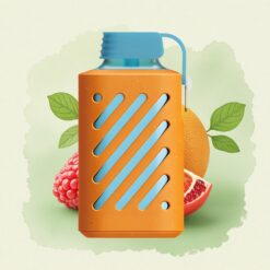 VOZOL GEAR 10000 Puffs Малина Танжерина 20ml 50mg никотин 500mAh