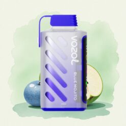 VOZOL Gear Power 20000 Puffs Син Мохто с 20мл предварително напълнен е-течност и 5% никотин