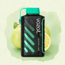 VOZOL Gear Power 20000 Puffs Лимон Лайм с Dual Mesh Coil и 20mL предварително напълнен е-течност