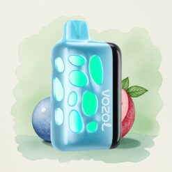 VOZOL RAVE 40000 Puffs Синьо Малинов Лед 1000mAh 20mg Никотин