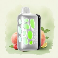VOZOL RAVE 40000 Puffs Пръскващ Праскова Малина Лимонада с 1000mAh Батерия
