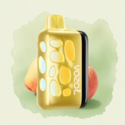 VOZOL RAVE 40000 Puffs Манго Праскова Вибрационен Синхрон 20мг/мл никотин 1000mAh