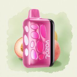 VOZOL RAVE 40000 Puffs Праскова Лед 270° Вибрационно Синхронизирано 1000mAh