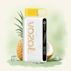 VOZOL STAR 9000/12000 Puffs Ананас Кокосов Лед с 650mAh и S.i.L.C TECH