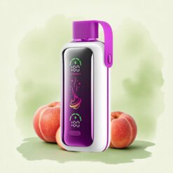 VOZOL Star 20000 Puffs Сок праскова лед с двойна мрежа и 650mAh