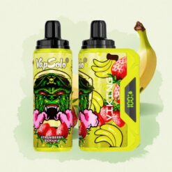 VapSolo VIKING 12000 Puffs Ягодова Банан 22мл 20 мг никотин