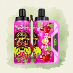 VapSolo VIKING 12000 Puffs Газеща Череша 22мл 20мг никотин Type-C