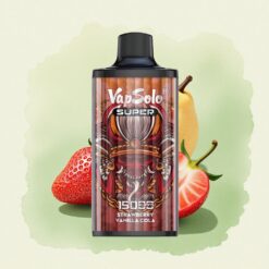 Vapsolo Super 15000 Puffs Ягодова Ванилова Кола 40ml никотин 850mAh