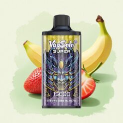 Vapsolo Super 15000 Puffs Ягода Банан 40ml 850mAh NIC 20/50