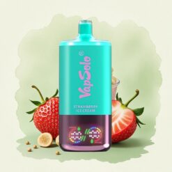 Vapsolo Triple 30000 Puffs Ягодов сладолед с 3 резервоара и Type-C