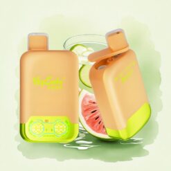 Vapsolo Twins 20000 Puffs Лимон Лайм и Диня Лед с 40 мл течност и никотин 20 мг/мл