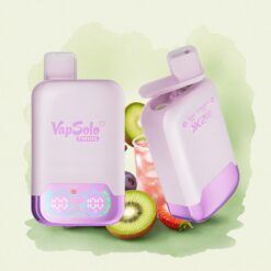 Vapsolo Twins 20000 Puffs Гроздов лед & Ягодова киви с 40 мл течност и никотин 20 мг/мл