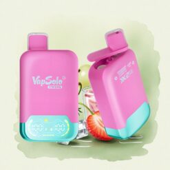 Vapsolo Twins 20000 Puffs Ягоди с лед: Ягода, Малина, Череша и Грейпфрут с лед 40 мл 20 мг никотин Type-C