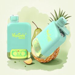 Vapsolo Twins 20000 Puffs Тройна Пъпеш & Ананас Кокос 40 мл 20mg/мл никотин