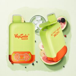 Vapsolo Twins 20000 Puffs Диня Лед & Смесени Горски Плодове 40 мл никотин