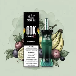 AL FAKHER CLOUD-X 60K Puffs, 50ml, 6mg – Премиум мини наргиле с двойни режими