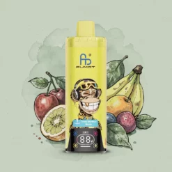 FUMOT Eco 4in1 80K Пуфове: 4 вкуса, 26мл, 0,6Ω, 1000mAh, цифров дисплей, Type-C