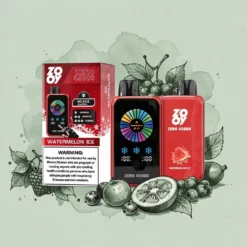 Zooy Zero 45000 Puffs – 1200mAh, 45W, Сензорен екран, MTL/RDTL/DTL