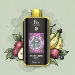RandM Fumot Tornado 25000 Пуфове – 20мл, 5% Никотин, Сензорен Дисплей